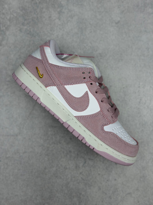 SB Dunk rosa blanco dama