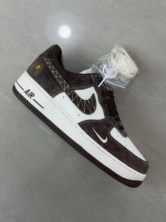 Air Force One marrón blanco Caballero