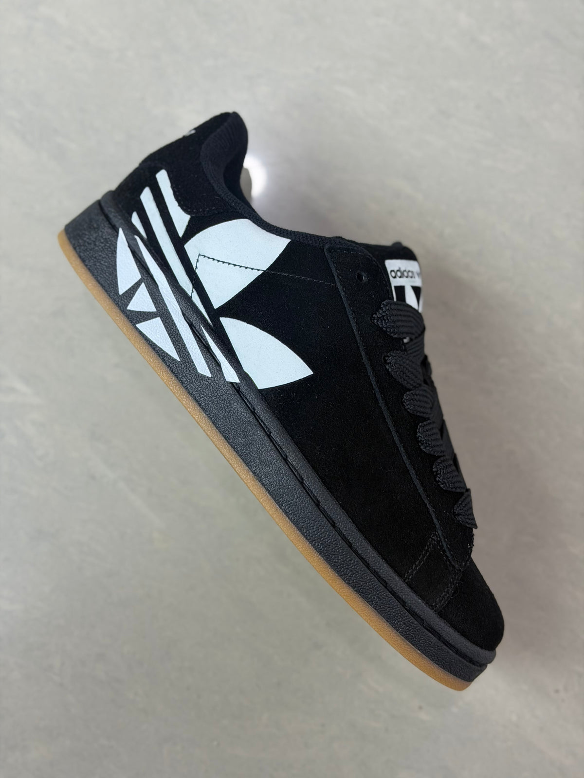 Adidas campus negro caballero