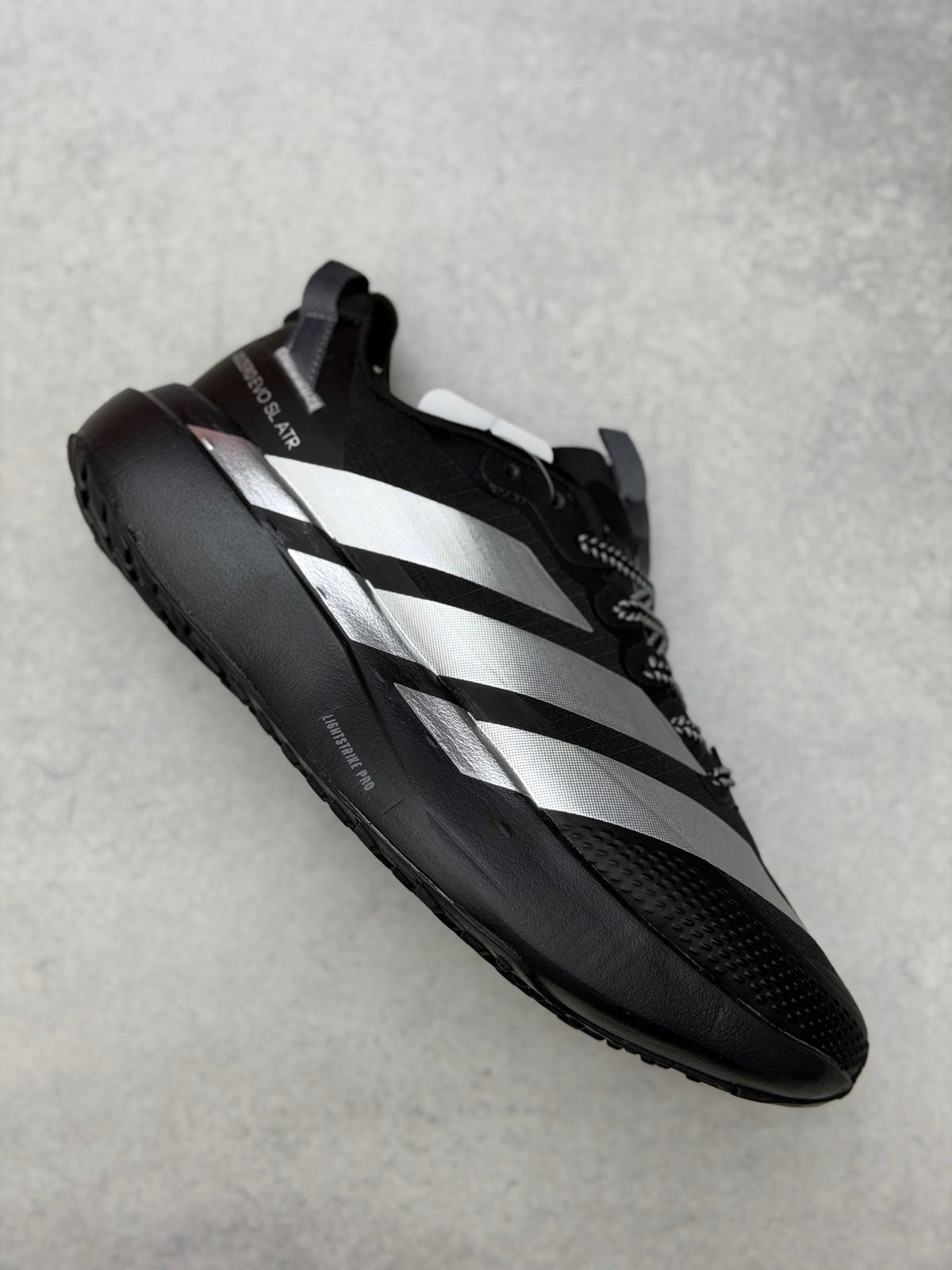 Adidas Adizero Evo SL negro plateado caballero